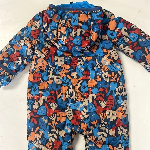 REI Coop 650 Down Infant Puffer Snow Suit Baby Bunting 6-12m - Picture 4 of 7